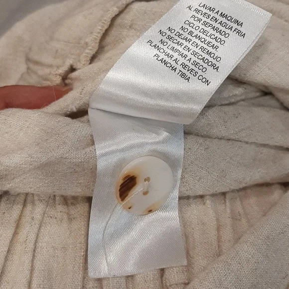 Linen blend jumpsuit - Picture 6 of 6